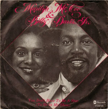 Marilyn McCoo & Billy Davis Jr. : You Don't Have To Be A Star (7", Single)