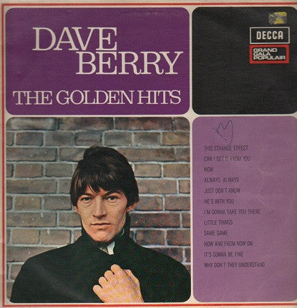 Dave Berry : The Golden Hits (LP, Comp)