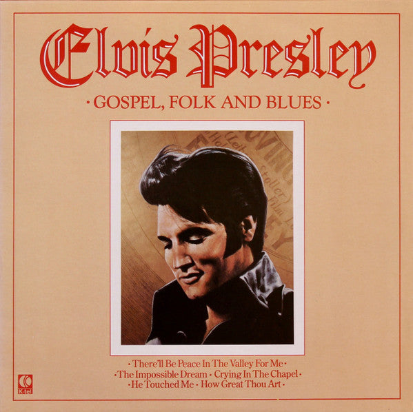 Elvis Presley : Gospel, Folk And Blues (LP, Comp)