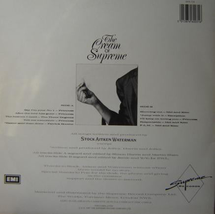 Various : The Cream Of Supreme (LP, Comp, Mixed)