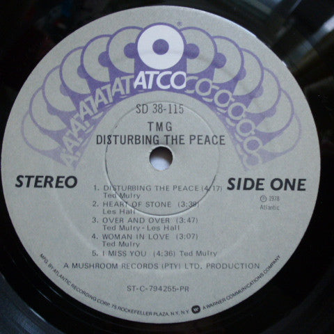 Ted Mulry Gang : Disturbing The Peace (LP, Album)