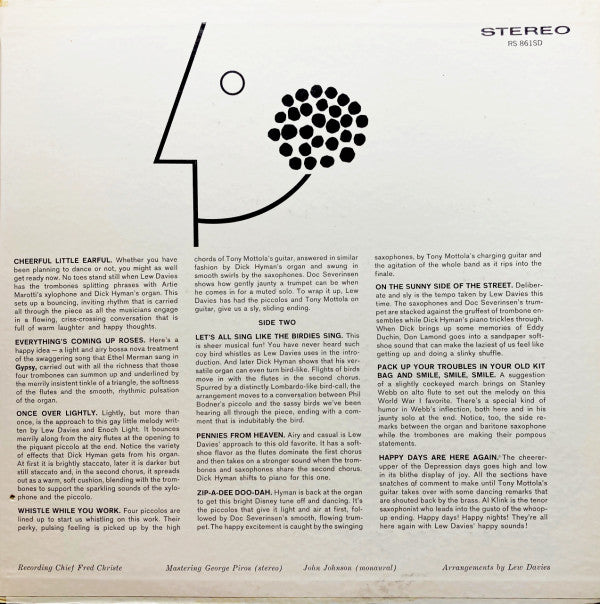 Lew Davies And His Orchestra : A Cheerful Earful (LP)