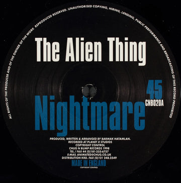 The Alien Thing : Nightmare (12")