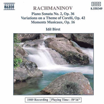 Sergei Vasilyevich Rachmaninoff, Idil Biret : Variations on a Theme of Corelli / Moments Musicaux, Op. 16 (CD)