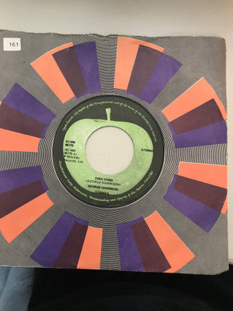 George Harrison : Ding Dong (7", Single)