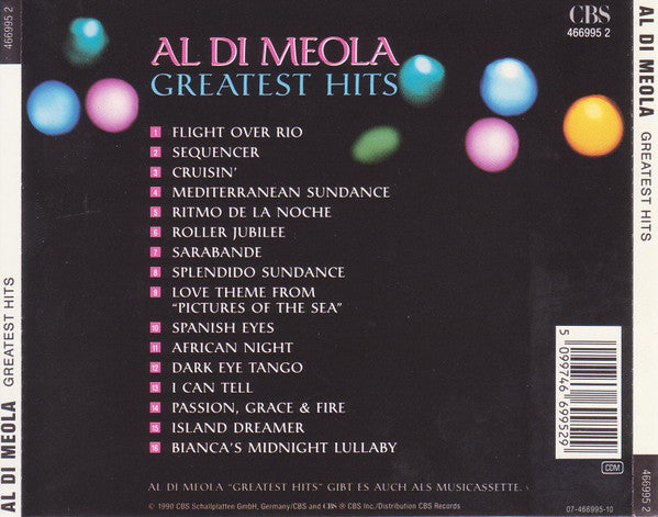 Al Di Meola : Greatest Hits (CD, Comp)