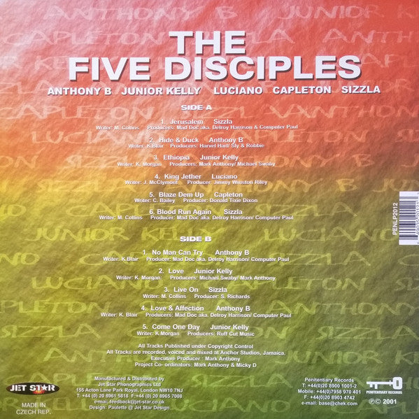 Various : The Five Disciples  (LP, Comp)