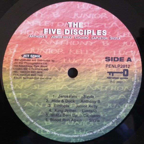 Various : The Five Disciples  (LP, Comp)