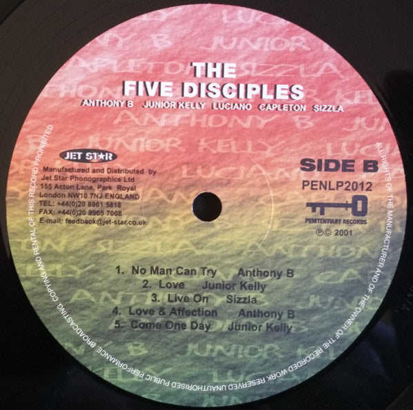 Various : The Five Disciples  (LP, Comp)