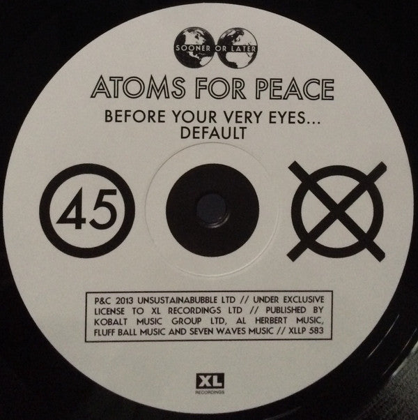 Atoms For Peace (2) : Amok (2xLP, Album + CD, Album)