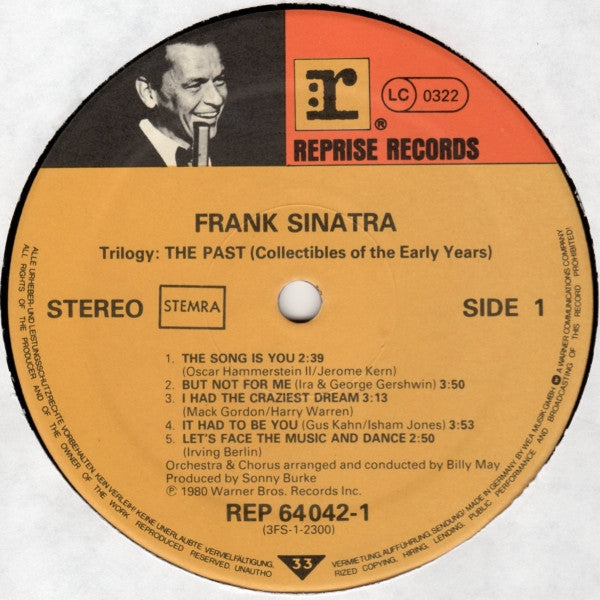 Frank Sinatra : Trilogy: Past, Present & Future (3xLP, Album + Box)