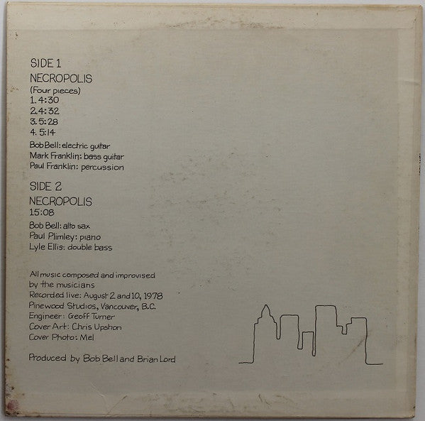 Bob Bell (8) : Necropolis (LP)