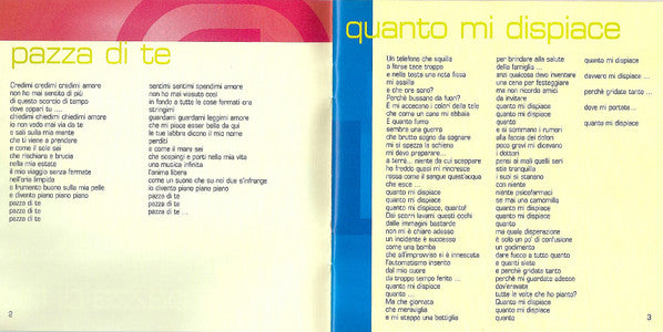 Mariella Nava : Pazza Di Te (CD, Album)