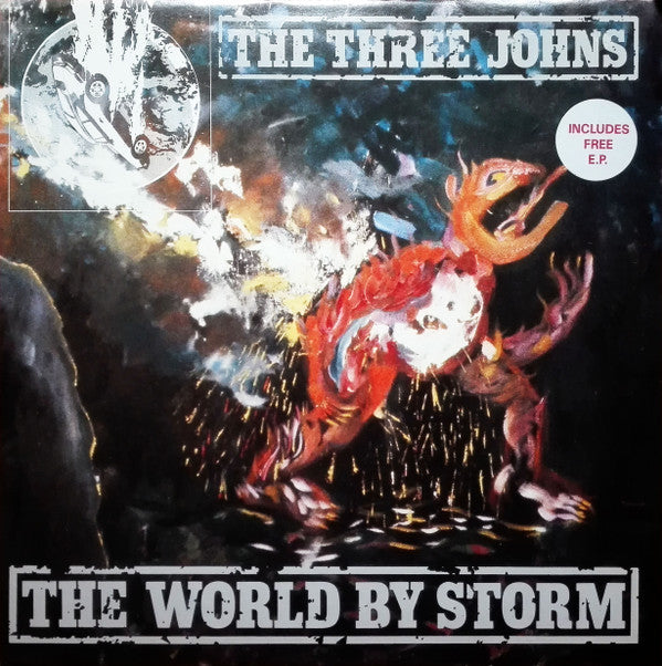 The Three Johns : The World By Storm (LP, Album + 7", EP)