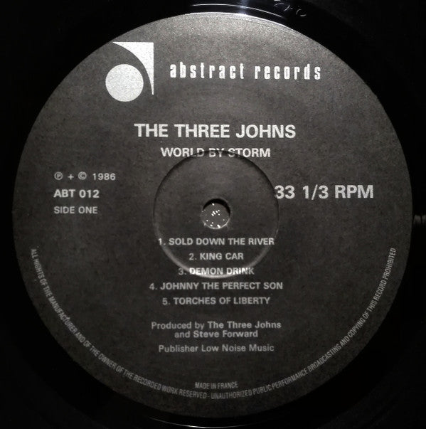 The Three Johns : The World By Storm (LP, Album + 7", EP)