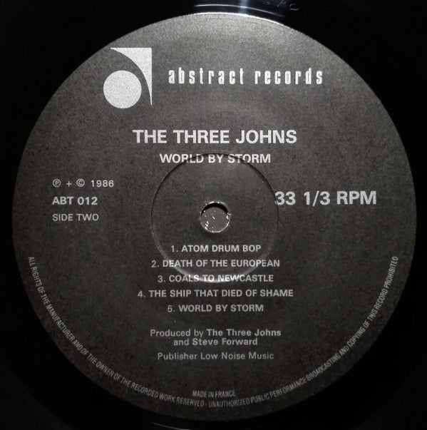 The Three Johns : The World By Storm (LP, Album + 7", EP)