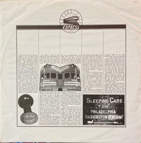 Jake Hanna : Jake Hanna's Kansas City Express (LP, Album)