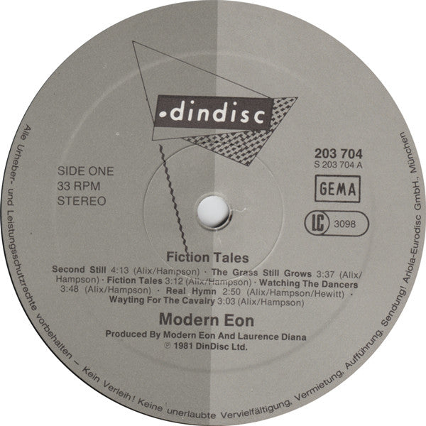 Modern Eon : Fiction Tales (LP, Album)
