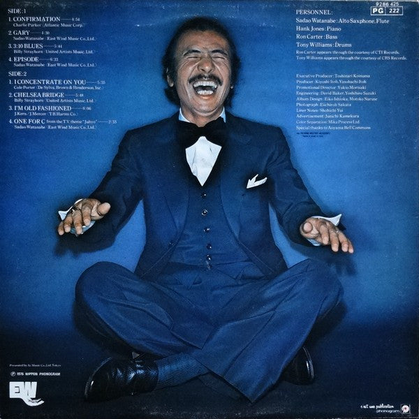 Sadao Watanabe With The Great Jazz Trio : I'm Old Fashioned (LP, Album, RE)