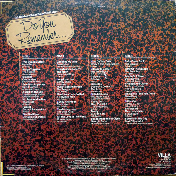 Various : Do You Remember... (2xLP, Comp)