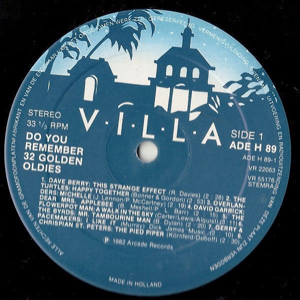 Various : Do You Remember... (2xLP, Comp)