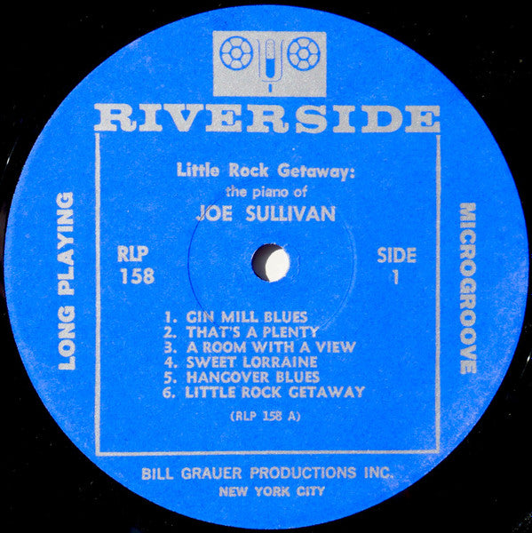 Joe Sullivan : Little Rock Getaway (LP, Album, Mono, RE, RM)