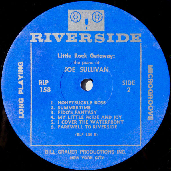 Joe Sullivan : Little Rock Getaway (LP, Album, Mono, RE, RM)