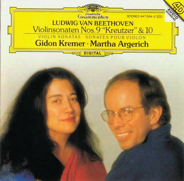 Ludwig van Beethoven, Martha Argerich, Gidon Kremer : Violinsonaten Nos. 9 "Kreutzer" & 10 = Violin Sonatas = Sonates Pour Violon (CD, RE, Uni)