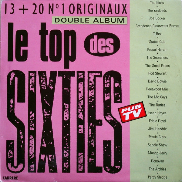 Various : Le Top Des Sixties (2xLP, Comp)