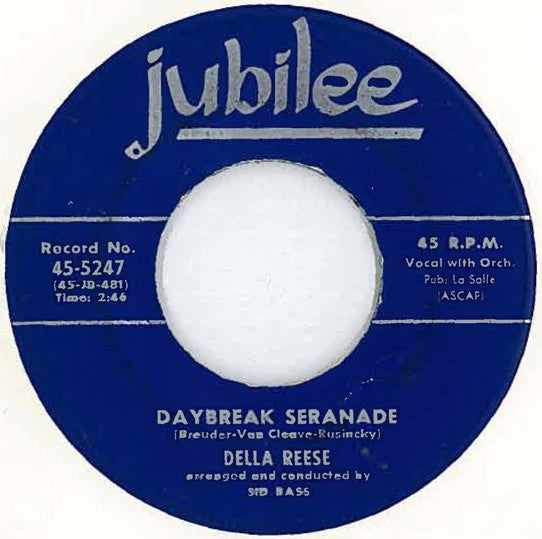 Della Reese : Daybreak Seranade / Headin' Home (7", Single)