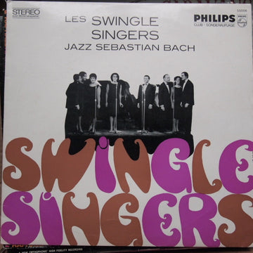 Les Swingle Singers : Jazz Sebastian Bach (LP, Club)