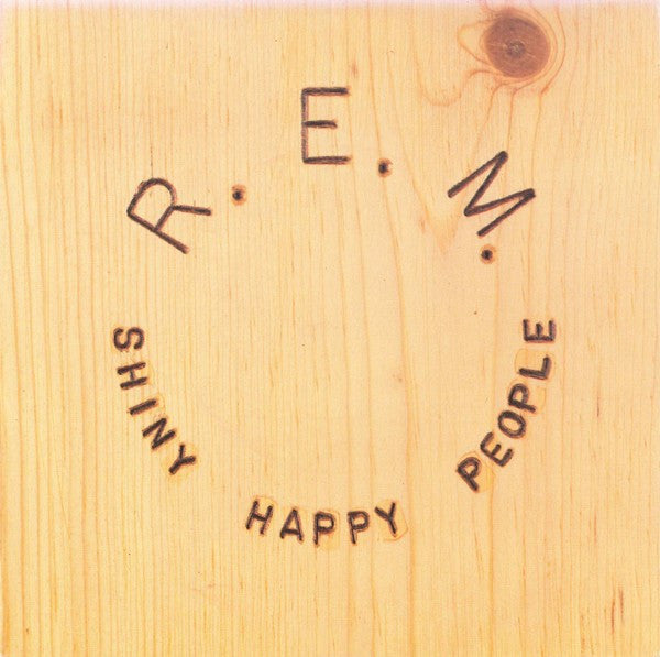 R.E.M. : Shiny Happy People (7", Single, Sol)