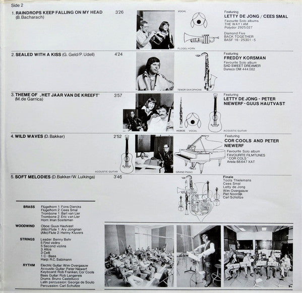 Dick Bakker Orchestra : Soft Melodies (LP, Album)