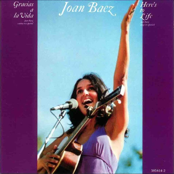 Joan Baez : Gracias A La Vida = Here's To Life (CD, Album, RE)