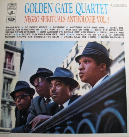 The Golden Gate Quartet : Negro Spirituals Anthologie Vol. 3 (LP, Comp, RE)