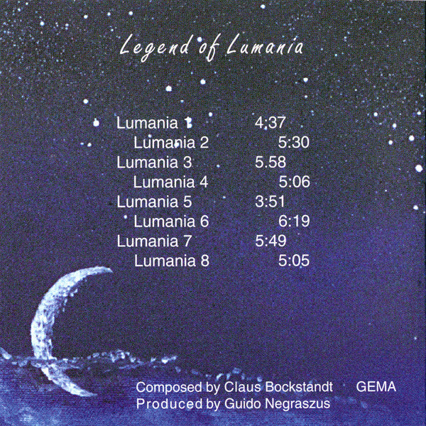 Claus Bockstandt : Lumania (CD, Album)