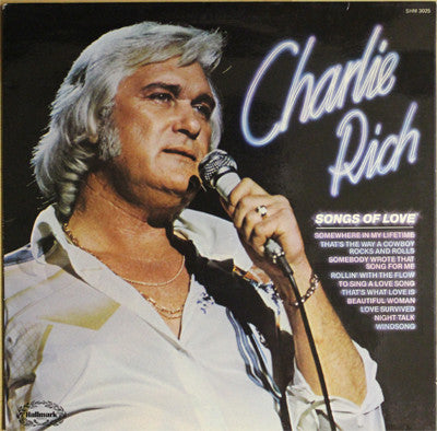 Charlie Rich : Songs Of Love (LP, Album, RE)