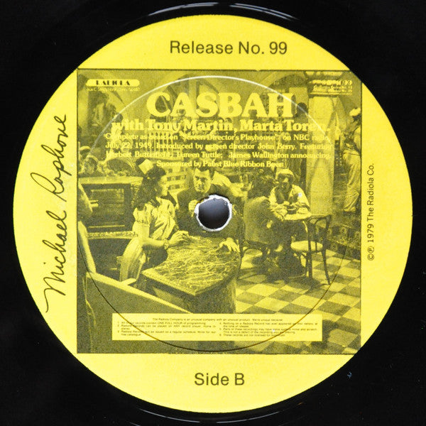 Humphrey Bogart, Ingrid Bergman : Casablanca / Casbah (LP)