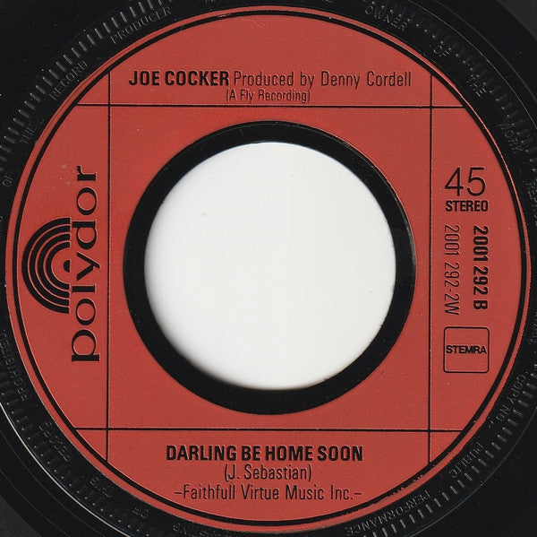 Joe Cocker : Feelin' Alright (7", Single)