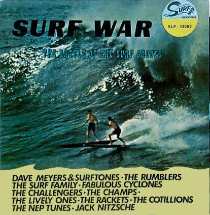 Various : Surf War (The Battle Of The Surf Groups) (LP, Comp)