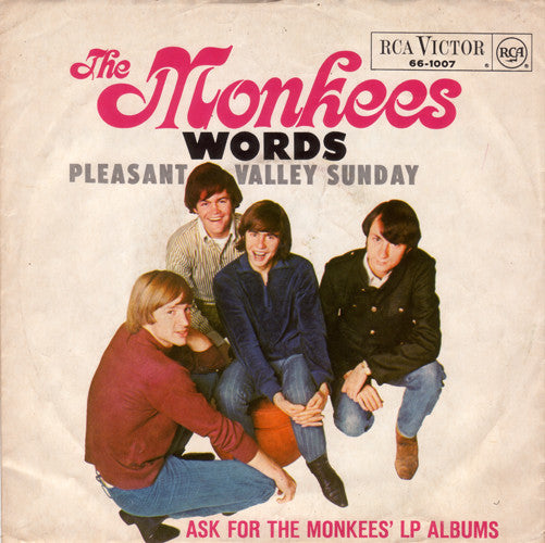 The Monkees : Pleasant Valley Sunday (7", Single)