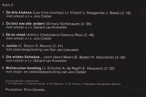 Mieke Telkamp : Liedjesalbum (2xLP, Comp)
