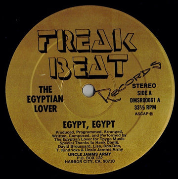 The Egyptian Lover* : Egypt, Egypt (12", 1st)