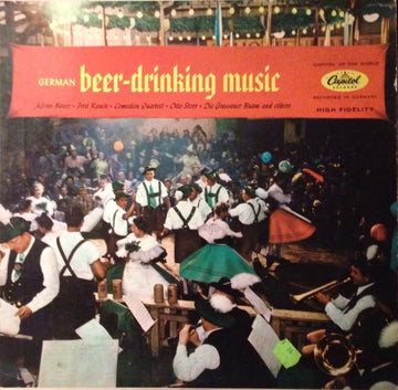 Various : German Beer-Drinking Music (LP, RP)