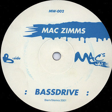 Mac Zimms : Right Here (12")