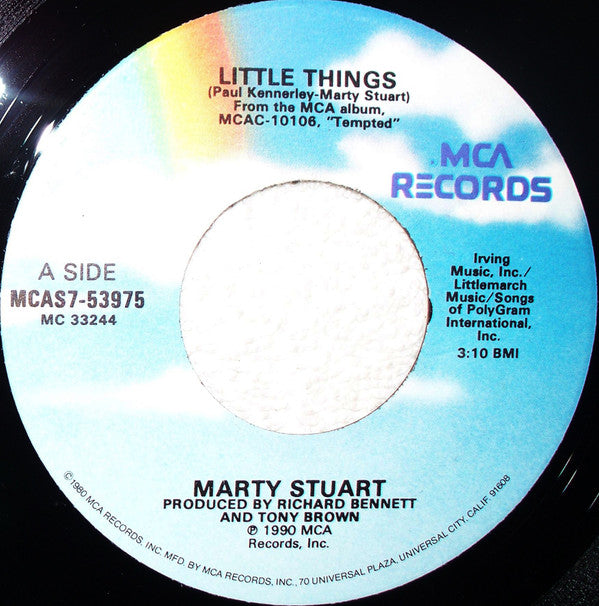 Marty Stuart : Little Things (7", Glo)