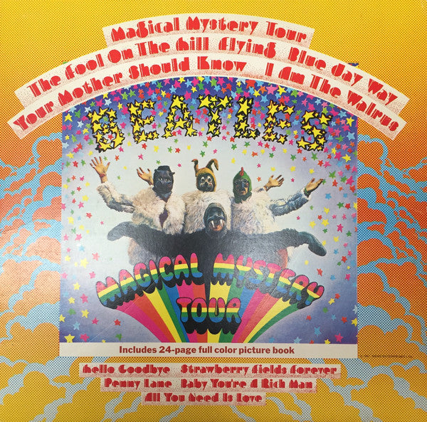 The Beatles : Magical Mystery Tour (LP, Comp, RE)