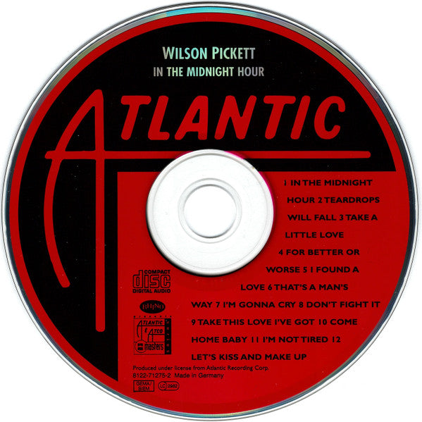 Wilson Pickett : In The Midnight Hour (CD, Album, RE, RM)