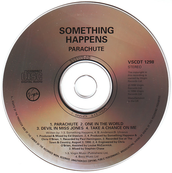 Something Happens : Parachute (CD, Maxi)