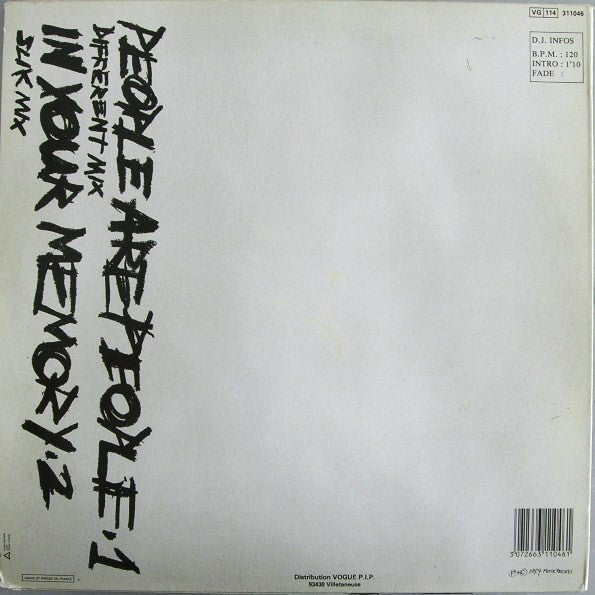 Depeche Mode : People Are People (Different Mix) (12", Single)